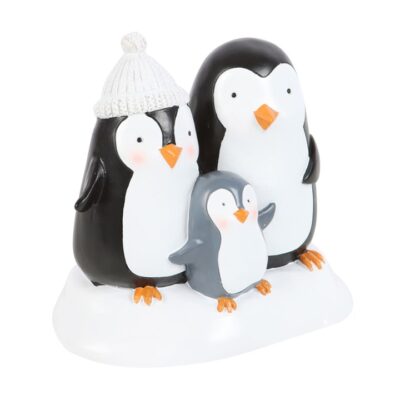 Alternative view of Penguin Family Resin Ornament