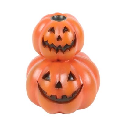 Alternative view of Stacked Pumpkins Backflow Incense Burner