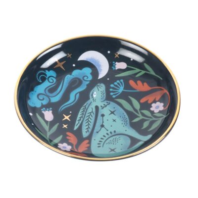 Alternative view of Midnight Hare Trinket Dish
