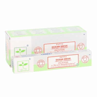 Set of 6 Earth Satya Ocean Drive Incense (12/50)