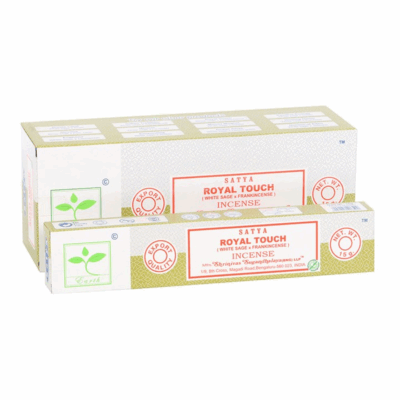 Set of 6 Earth Satya Royal Touch Incense (12/50)