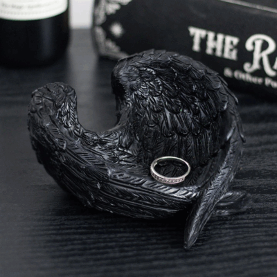 Raven Wings Trinket Dish