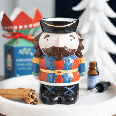 Nutcracker Shaped Oil Burner and Wax Warmer
