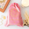 The Sun Vintage Tarot Velvet Drawstring Bag