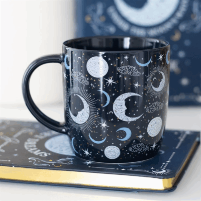 Blue Moon Print Mug