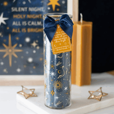 Starry Night Cinnamon & Blackberry Tube Candle
