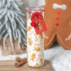 Candy Cane Warm Gingerbread Tube Candle