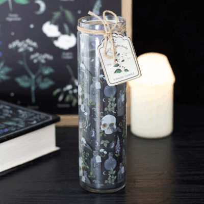 Poisonous Plants Deadly Nightshade Tube Candle